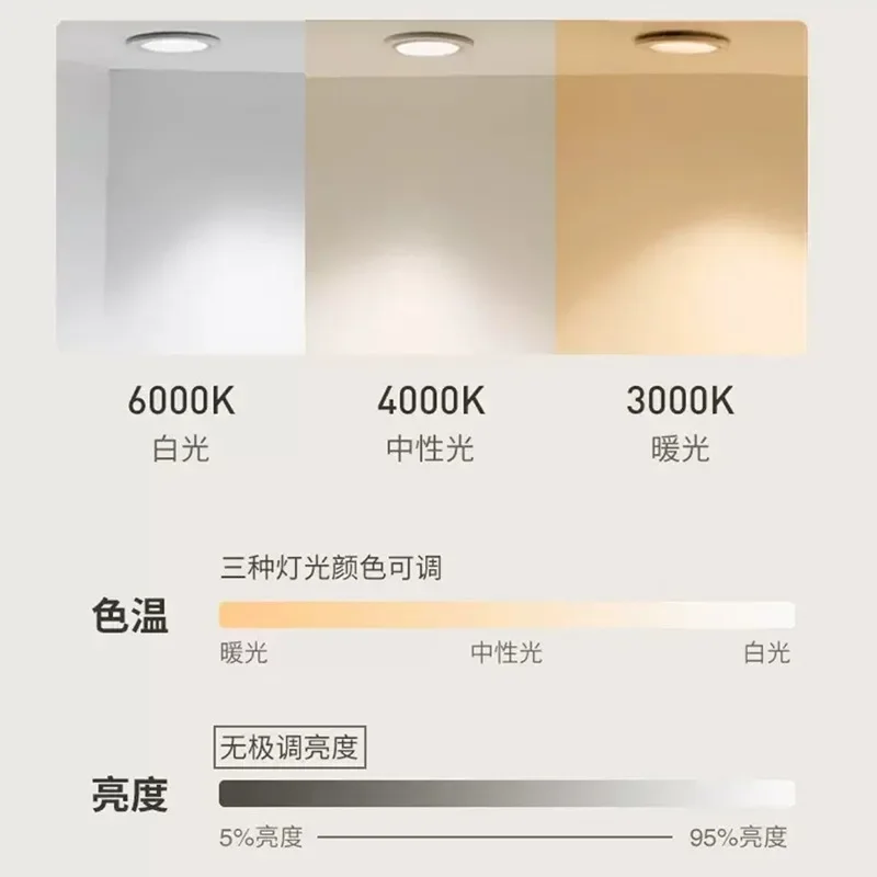 Modern Minimalist Square Smart Bathroom Mirror Wall Mounted Multifunctional Vanity Mirror with LED Light and Defogging Function
