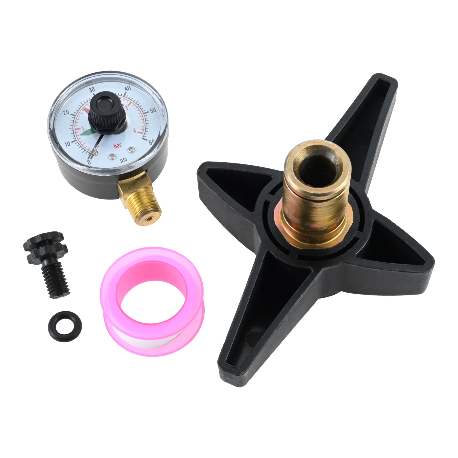 CX900G Knob & ECX271261 Boxed Pressure Gauge & ECX1322A Directional Exhaust Valve Fit for Star-Clear Plus Parts Cartridge Filter