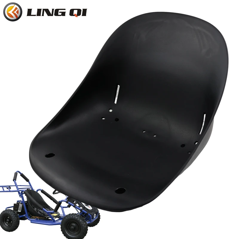 

LINGQI Universal Seat Cushion Fit for Go Kart Drift Trike Balance Scooter HoverKart Replacement Bracket Seat Cushion