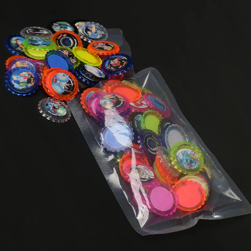 Nuevo Lote de Tazos Chaps Dragon Ball Z/GT Colección Completa, Álbum de Tarjetas Chipicao, 75/94 Piezas, Pogs de Plástico, Regalo para Coleccionistas