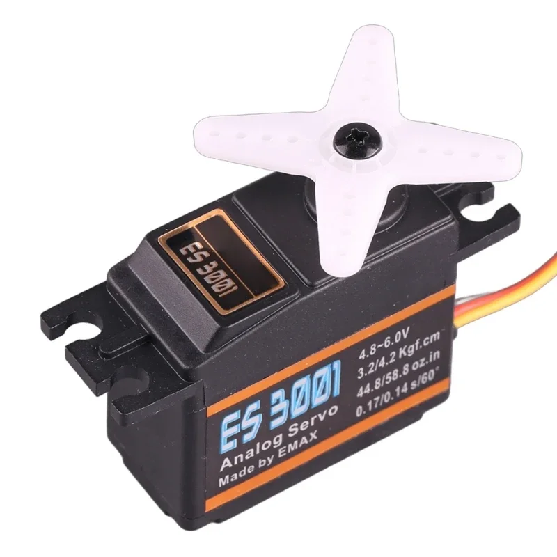 Quadcopter Parabolic Servo Arm Thrower For ES3001 Model Analog Servo for Remote Controlled Car ES3001 Analog Gear