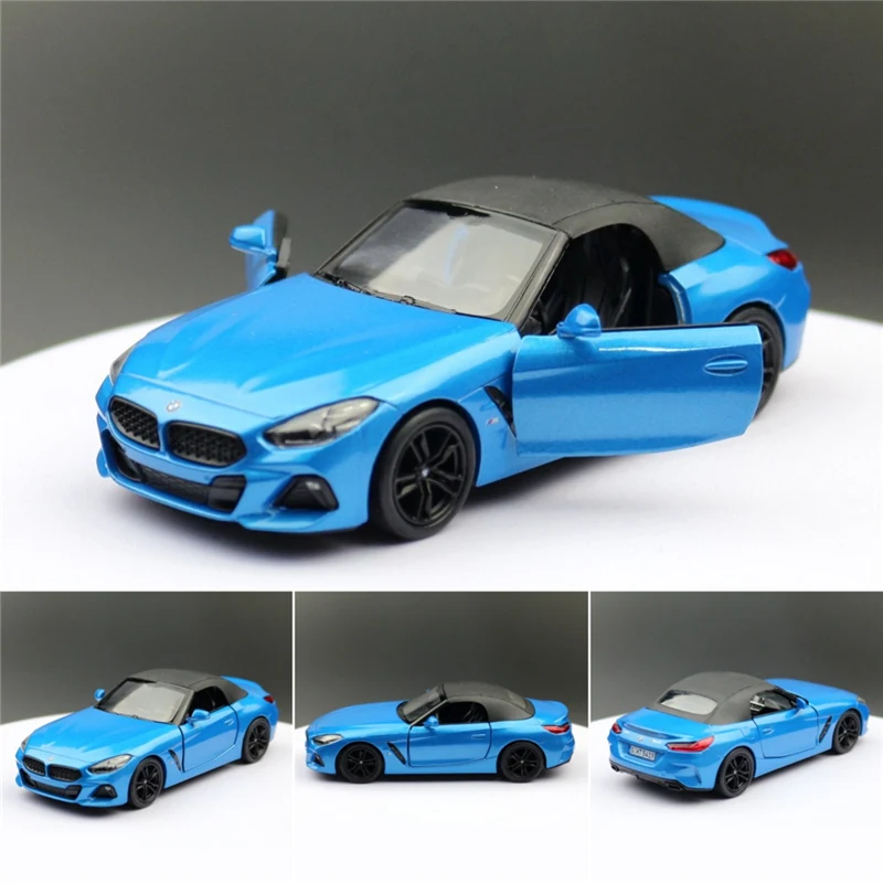 1:34 Z4 Coupe Alloy Convertible Sports Car Model Diecast Metal Toy Racing Car Vehicle Model High Simulation Collection Kids Gift