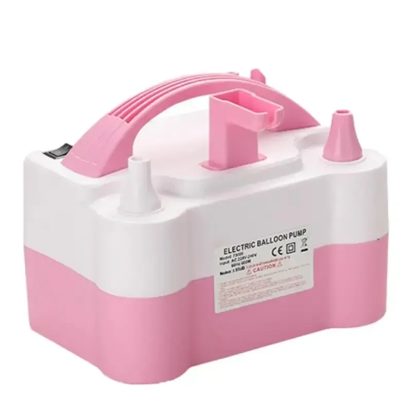 

Electric air pump electric pump single and double hole air pump balloon dedicated
