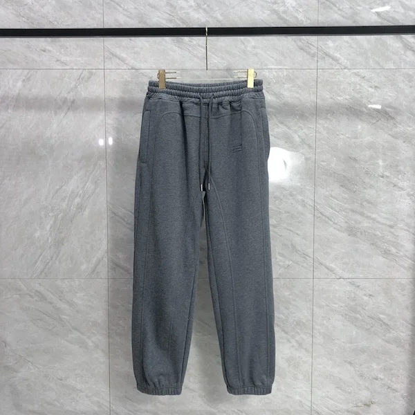 

Спортивные штаны KROEN, высококачественные повседневные флисовые брюки с вышивкой, мужские и женские брюки