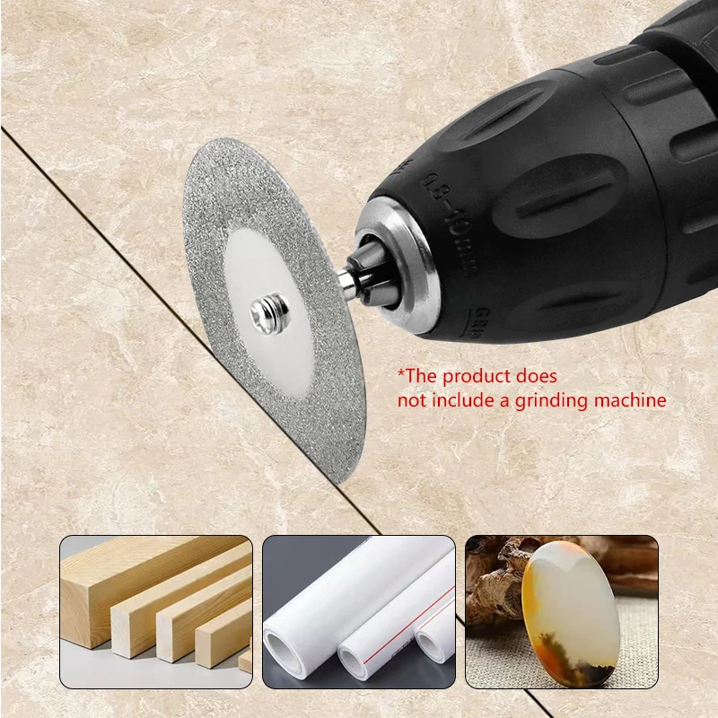 Tooth Grinding Blade Electric Grinding Saw Blade Carving Jade Slice With Connecting Rod Light Cutting