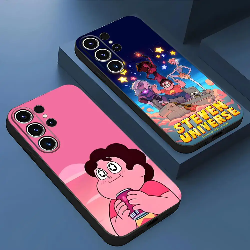 Phone Case For Samsung S26 S24 Ultra S25 S23 Fe S22 S20 S21 Plus A16 A54 A34 A53 Back Cover Cartoon Steven Universe
