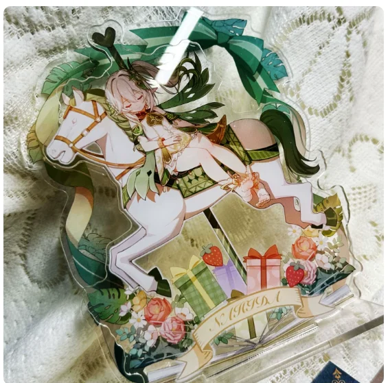 Japanese Anime Genshin Impact Nahida Acrylic Stand Figure Model Plate Cosplay Collection Desktop Decor Gifts DT