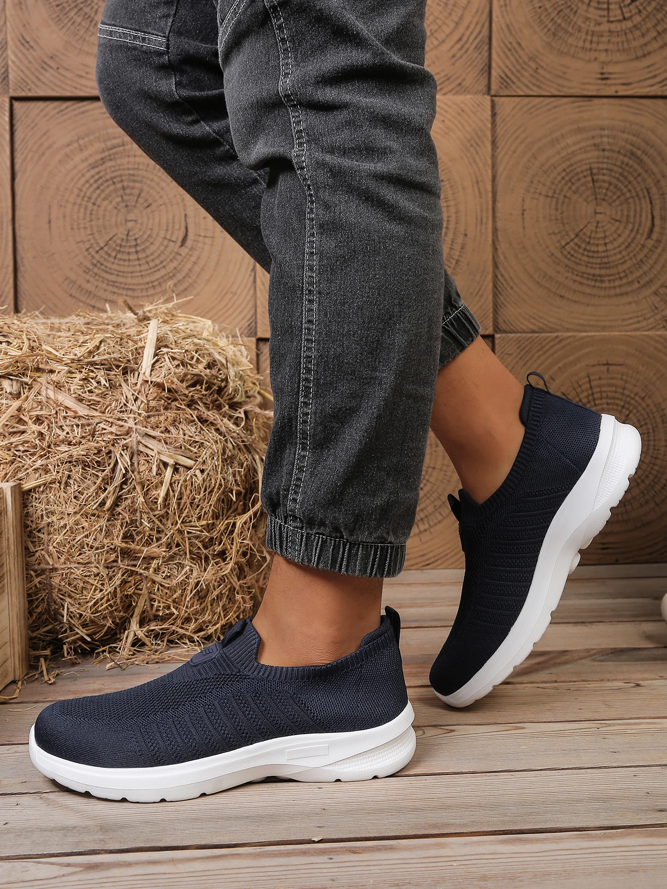 Herren-Freizeitschuhe aus massivem EVA-Material – weiche, leichte Sohle – perfektes Alltags-Outdoor-Schuhwerk, kostenloser Versand – Detail 12