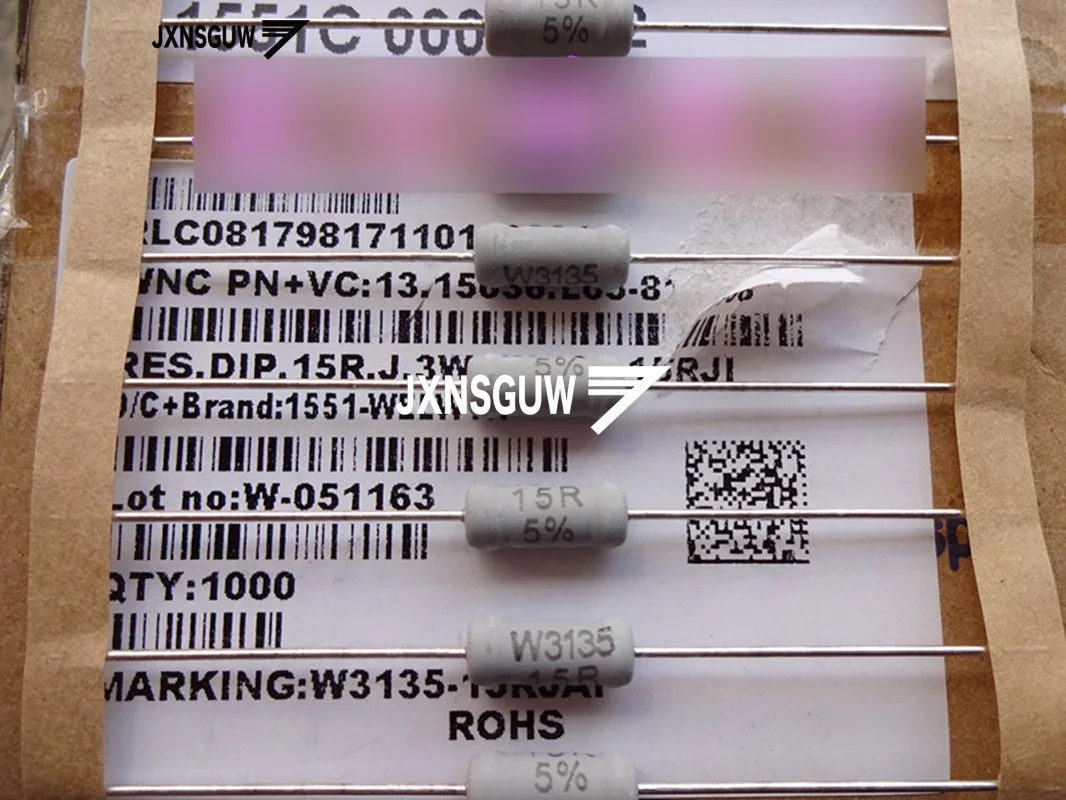 20PCS NEW Original Welwyn W3153 5% 3W15R Small Size Advanced resistance 3W 15R electronic resistors 3W15ohm free shipping