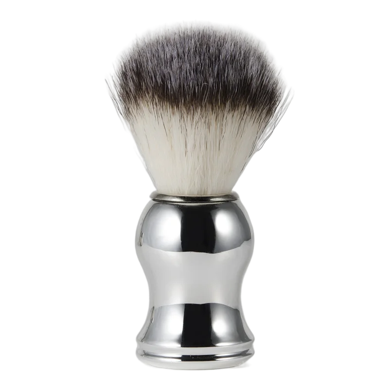 Shaving Brush Set ,3 PCS Shaving Kit, Nylon Brush With Stainless Steel Shaving Bowl and Brush Stand,Wet Shaving Tool For Men