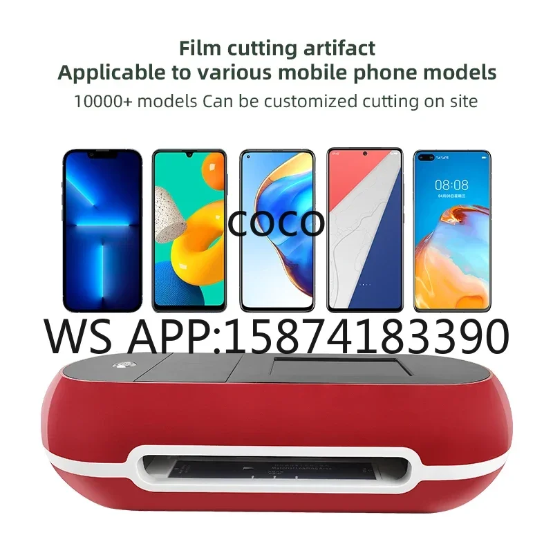 Intelligent 9H Nano Shield Screen Protector Cutting Machine for Mobile