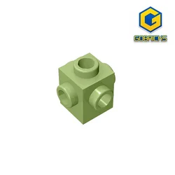 Gobricks GDS-650 BRICK 1X1 W. 4 KNOBS compatible with lego 4733 children's DIY Educational Building Blocks Technical