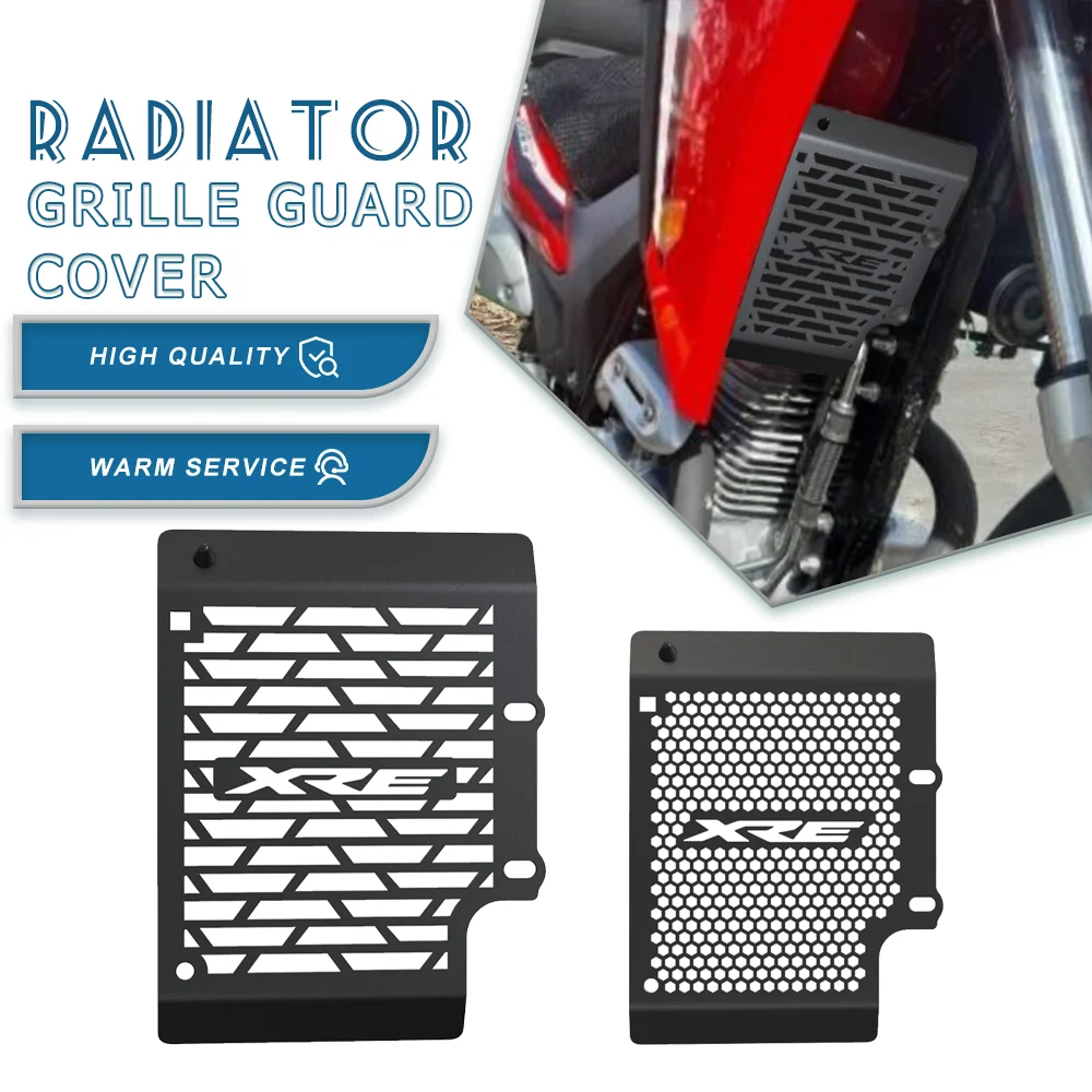 

2024 Motorcycle XRE300 Radiator Grille Guard Cover Protector For Honda XRE 300 2016 2017 2018 2019 2020-2023 Oil Cooler guard