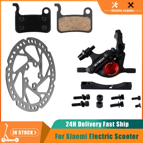 Imagen 1 del producto Freio hidráulico de aleación de aluminio Xtech para patinete eléctrico Xiaomi M365/Pro/Pro 2/1S, accesorios de pistón de disco