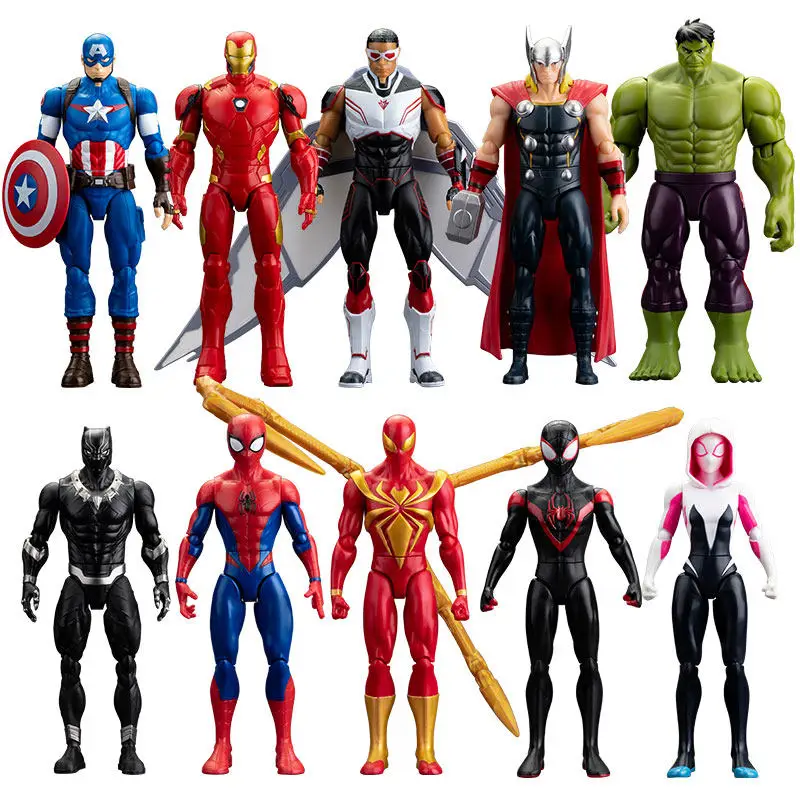 Figura de Acción de Spider-Man de la Serie Multiverso de Marvel de ZD, 7 Pulgadas, Modelo de Juguete, Regalo de Cumpleaños para Niños, Adorno de Escritorio, Muñecos de Juego