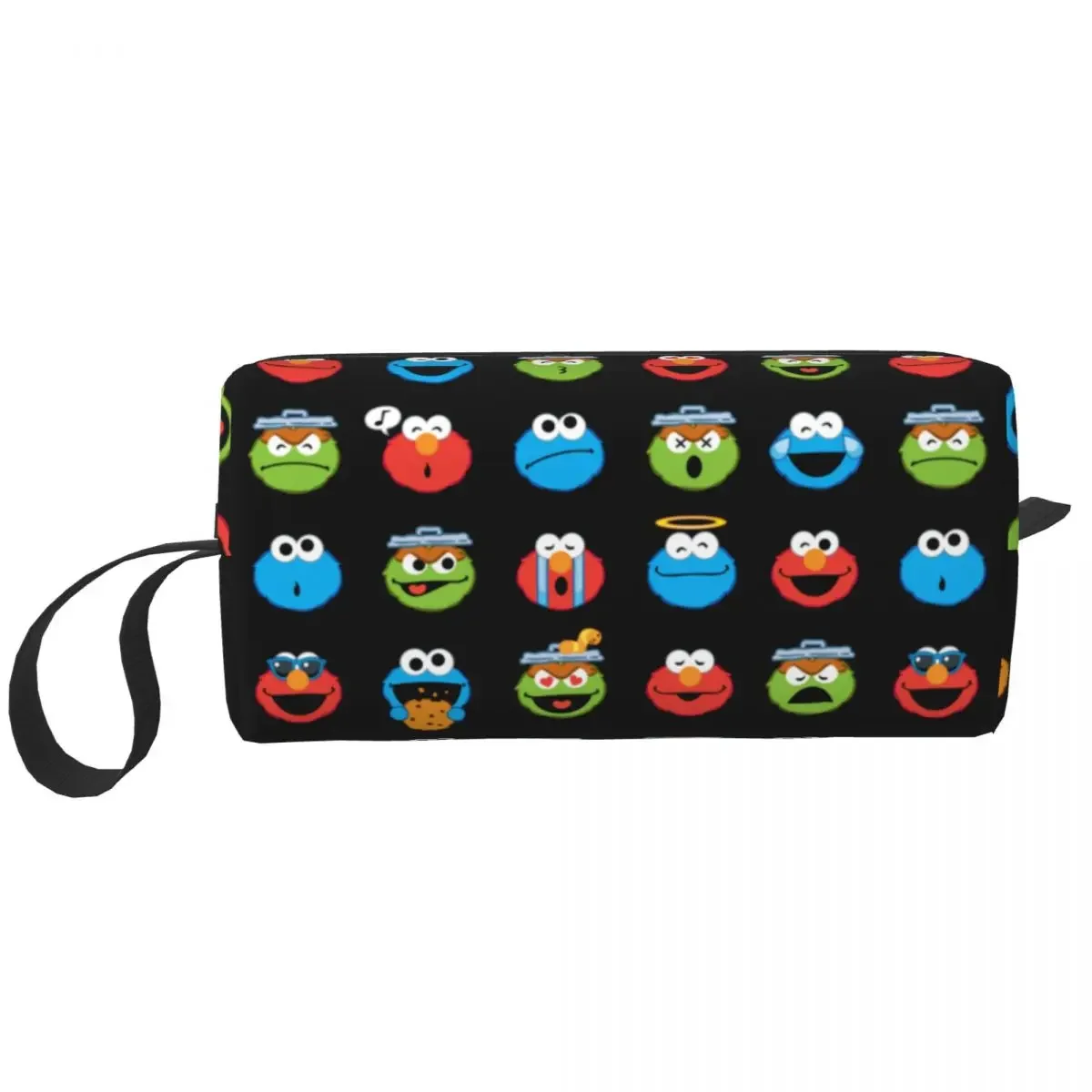 Cookie Pals Pattern Cosmetic Bag for Women Makeup Bags Travel Waterproof Toiletry Bag Organizer Storage Bag