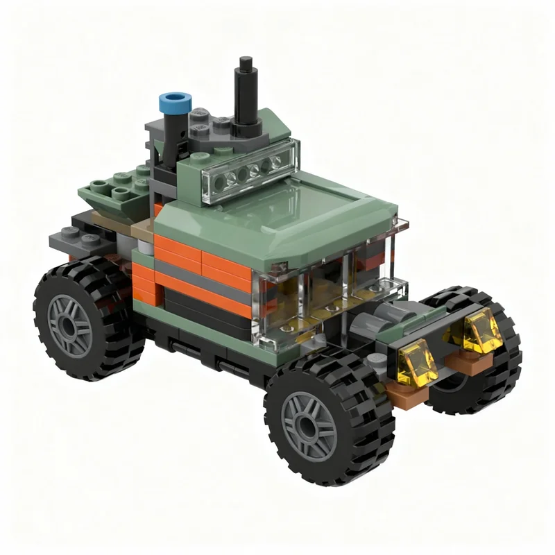 102pcs MOC Roadster Model Building Blocks Toys Architecture Christmas Gift Brick Birthday Assemble Idea Education Creative Kids