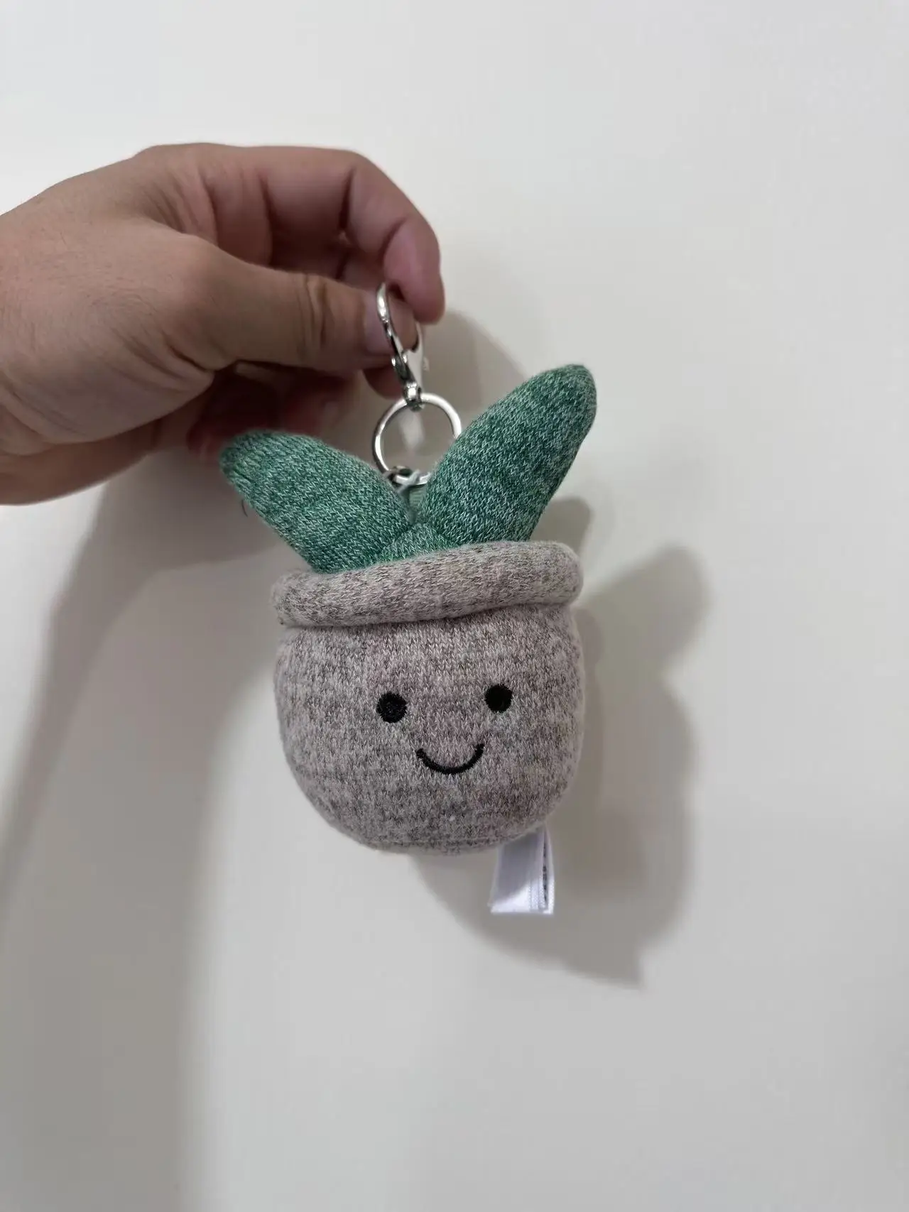 New JA brand plush toy keychain, cute accessory, suitable as a bag charm, perfect for birthday or Children's Day gifts. view 2