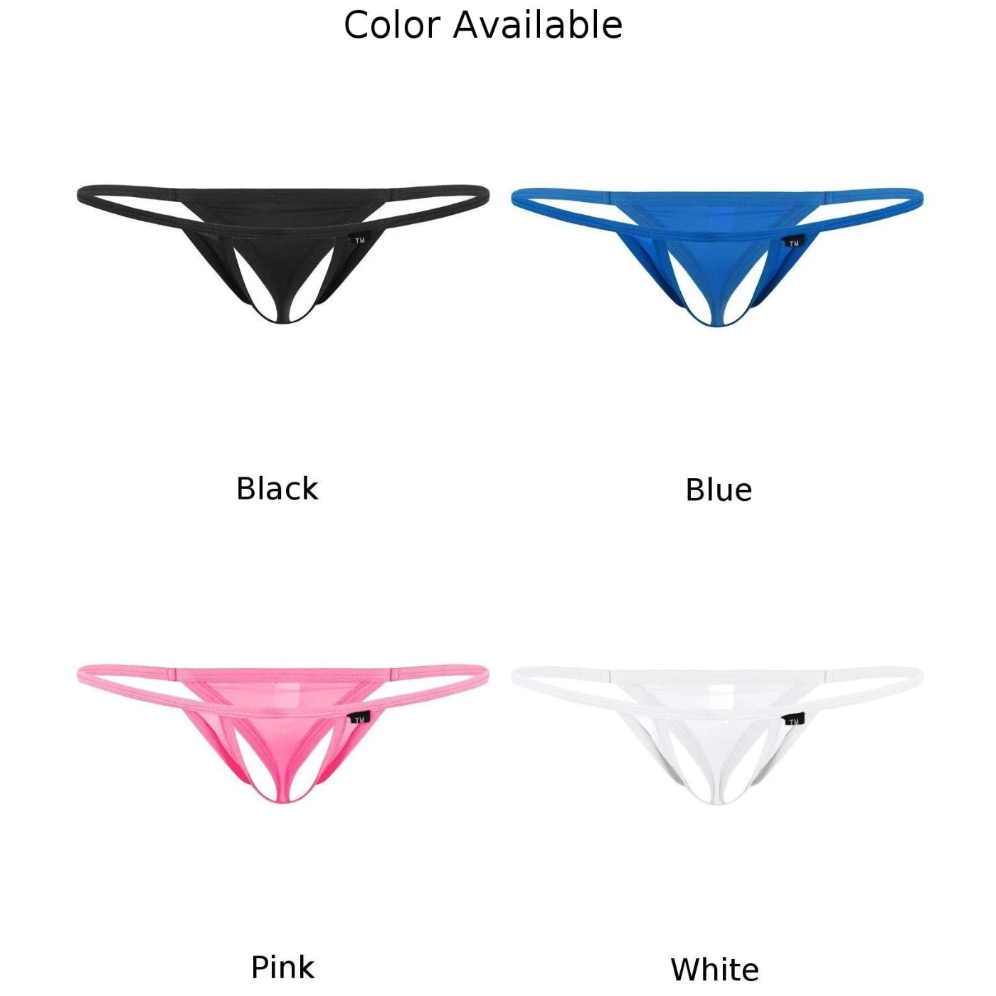 ملابس داخلية للسهرات اليومية سراويل تحتية رفيعة لجميع المواسم سراويل داخلية مرنة منخفضة الخصر للرجال من البوليستر شفافة #5