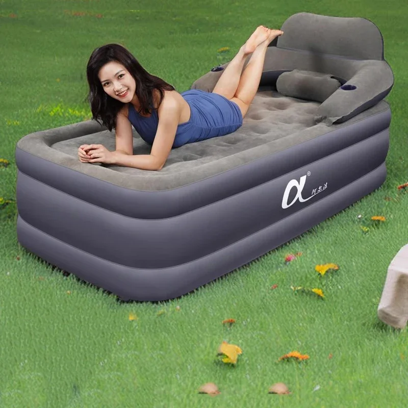 Patio Outdoor Inflatable Seat Sun Salon Luxury Queen Modern Comfortable Cheap Bed Space Saving Cama Solteiro Modern Furniture