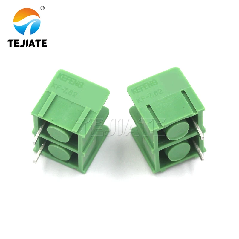 KF7.62-2P3P4P terminal block PCB terminal connector 7.62MM can be spliced ​​green / black