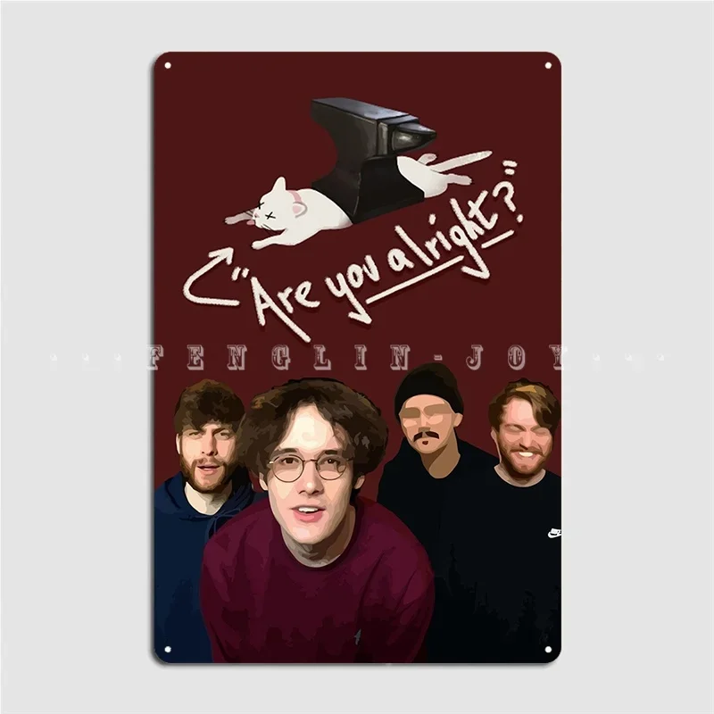 Are You Alright Lovejoy Band Metal Sign Plates Designing Cave Pub Wall Pub Tin Sign Posters