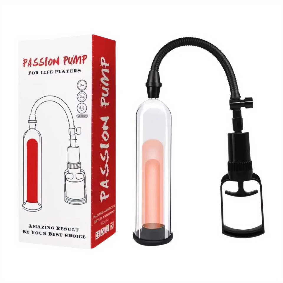 Male Pull Rod Negative Pressure Boosting Trainer Vacuum Penile Air Training Stretching Airplane Cup Family Planning Products