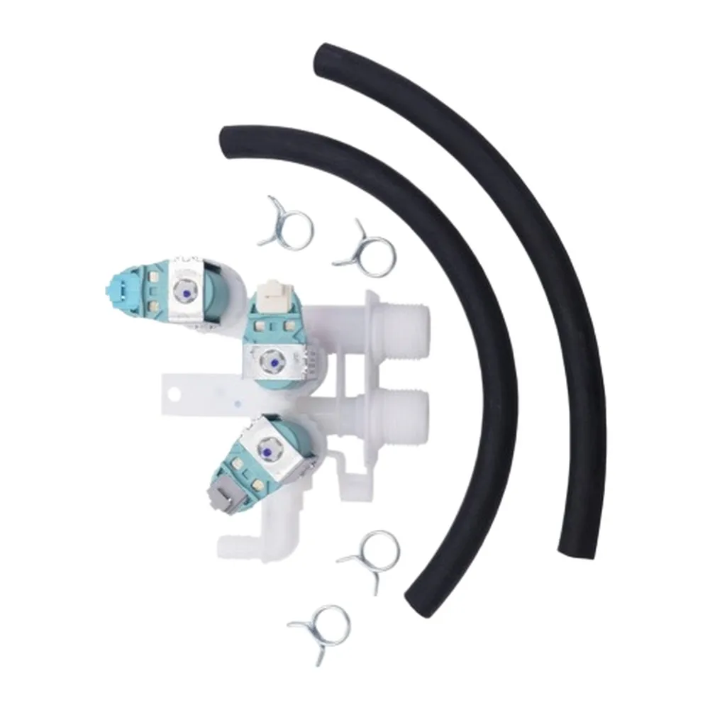 Washing Machine Water Inlet Valve W10599356 W10509710 120V Solenoid Replacement Part For Washer Repair Accessories