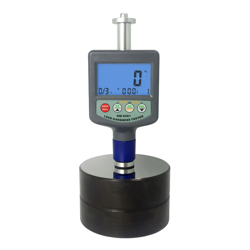 HM6561 Rebound Leeb Metal Hardness Meter HRB, HRC, HV, HB, HS,HL Large memory 50 groups USB/RS-232 data output HM-6561