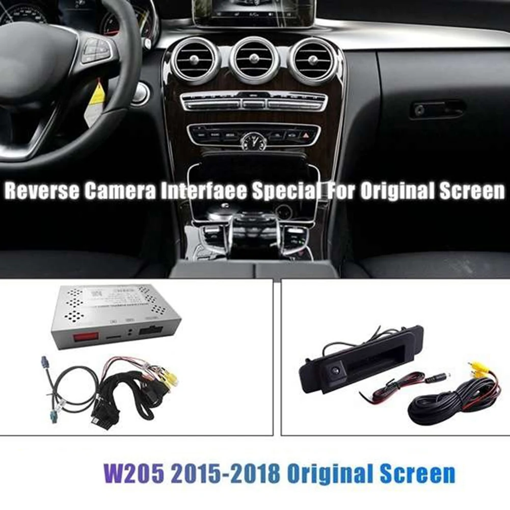 Car Reversing Image Decoding Box Update Screen System Kit for Mercedes-Benz C Class W205