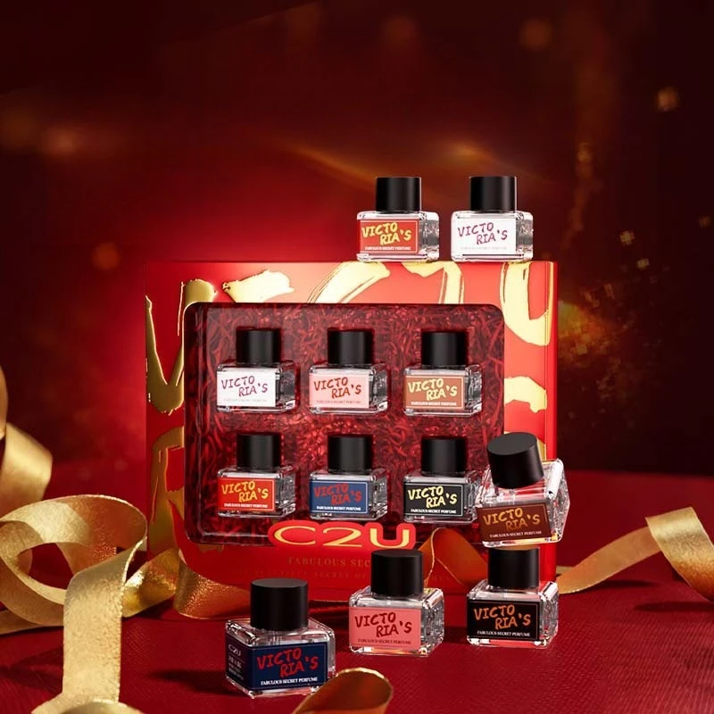 

7ml*6 Unisex Natural Intense Perfume Long-Lasting Bold Elegant Fragrance with Fresh Woody Musk Notes Sophisticated Smooth Aroma