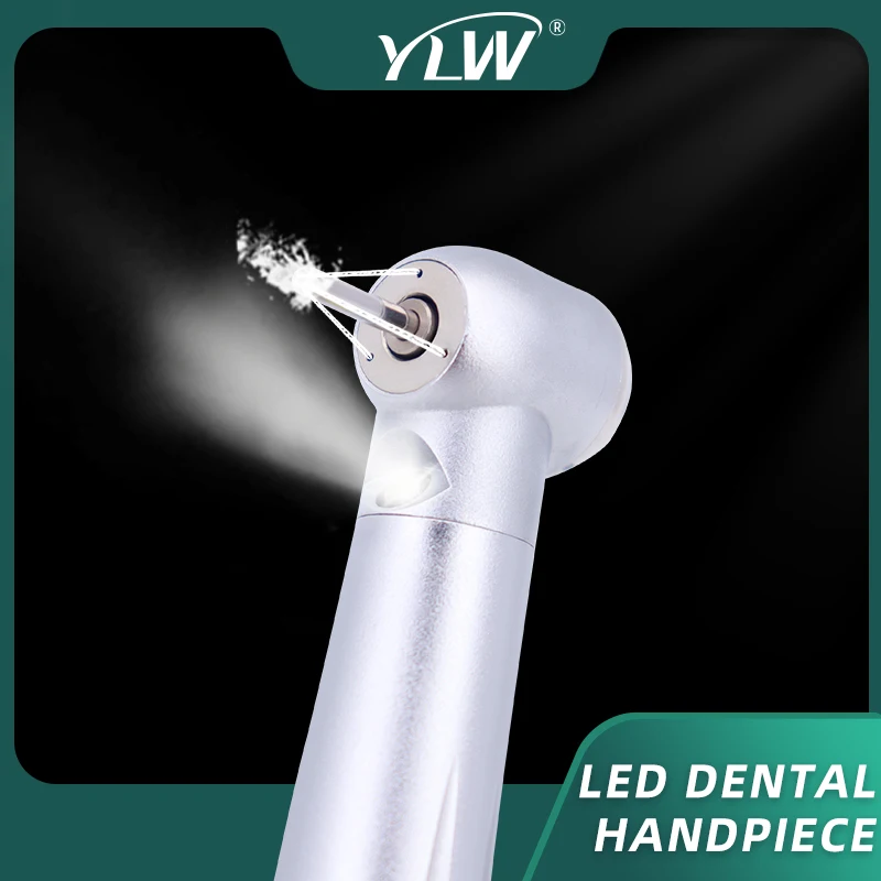 LED Dental Handstück High Speed Push Button 3 Wasser Spray Licht Keramik Lager Zahnmedizin Tipps Air Turbine Hohe Rotation Stifte