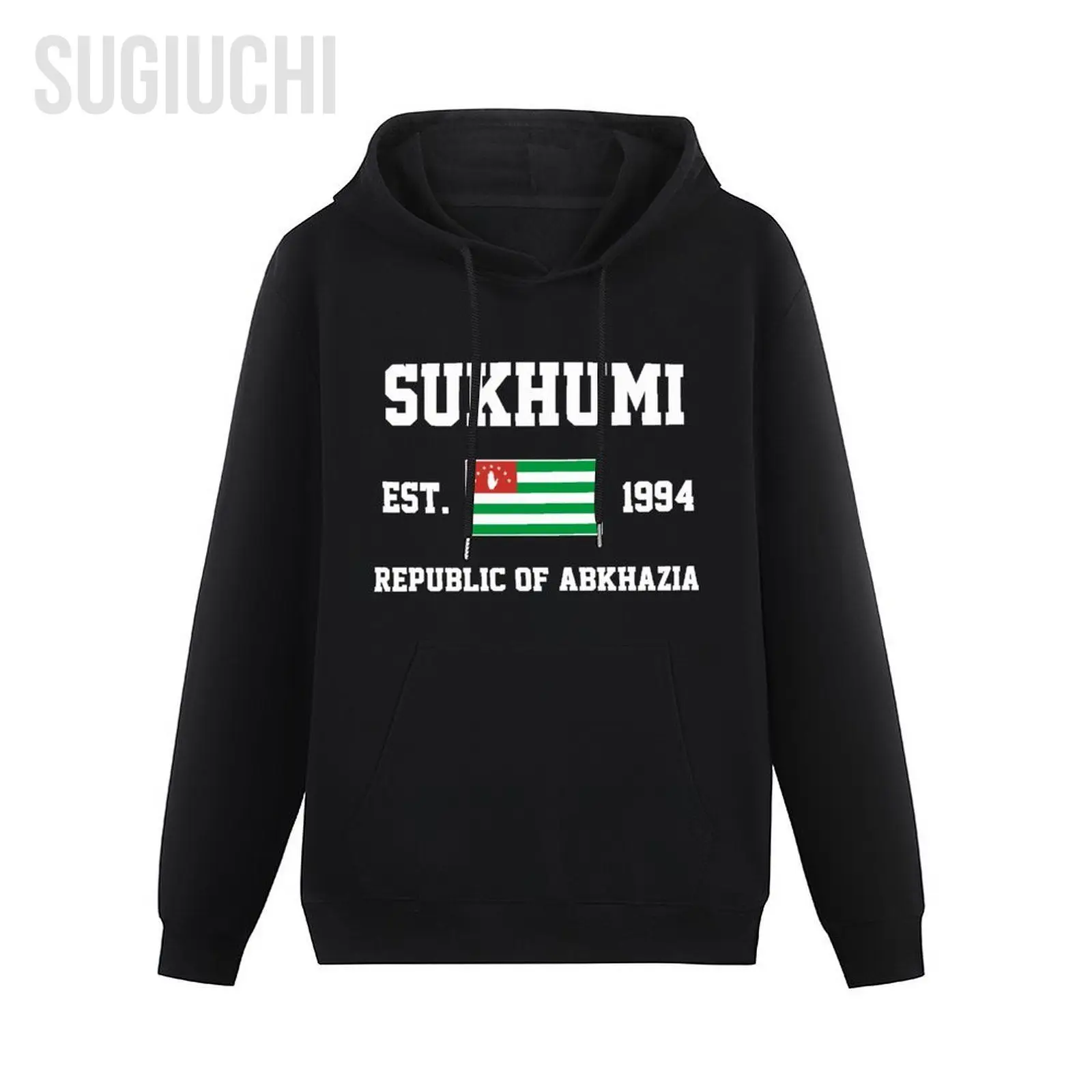 Men Women Hoodies Republic of Abkhazia EST.1994 Sukhumi Capital Hoodie Pullover Hooded Hip Hop Sweatshirt Cotton Unisex