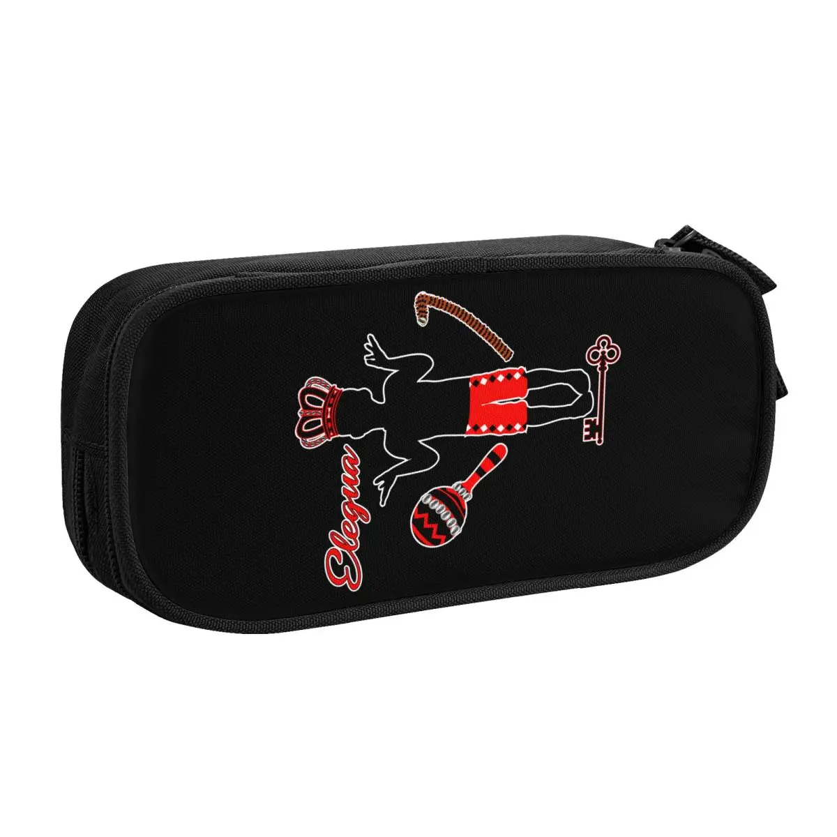 Custom Elegua Korean Pencil Cases Boys Gilrs Big Capacity Pencil Pouch Students Stationery