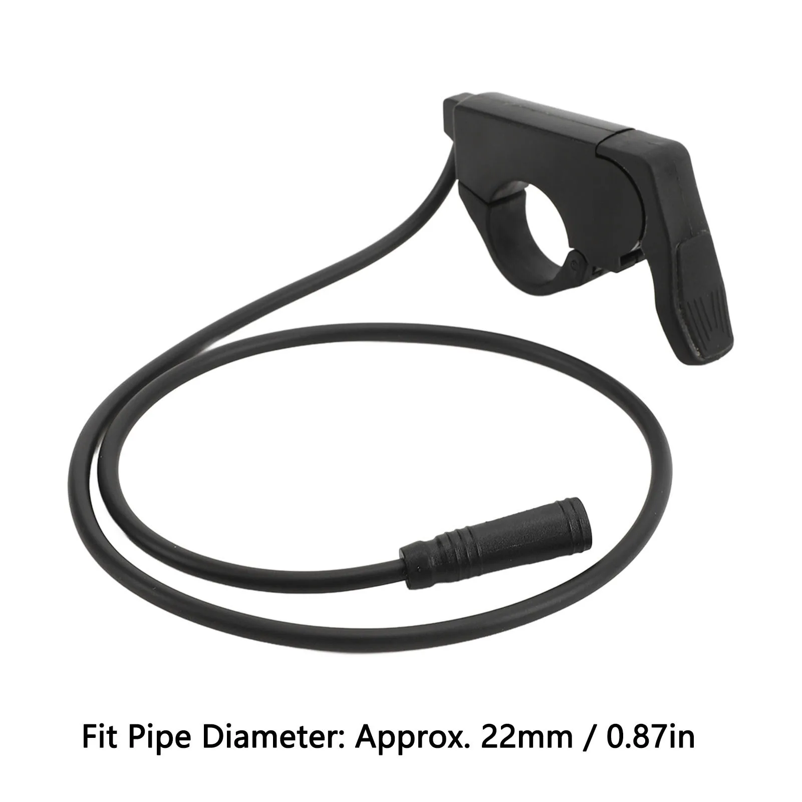 Thumb Throttle for Bafang Electric Bicycle Motorized Bike Accelerator 140X Waterproof 3pin Left Right Hand Universal