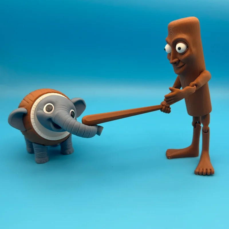 Tralalero Tralala Brainrot الشكل ثلاثية الأبعاد مطبوعة تحصيل هدية تونغ تونغ صحور نموذج دمية الصحور الشكل حلية #1