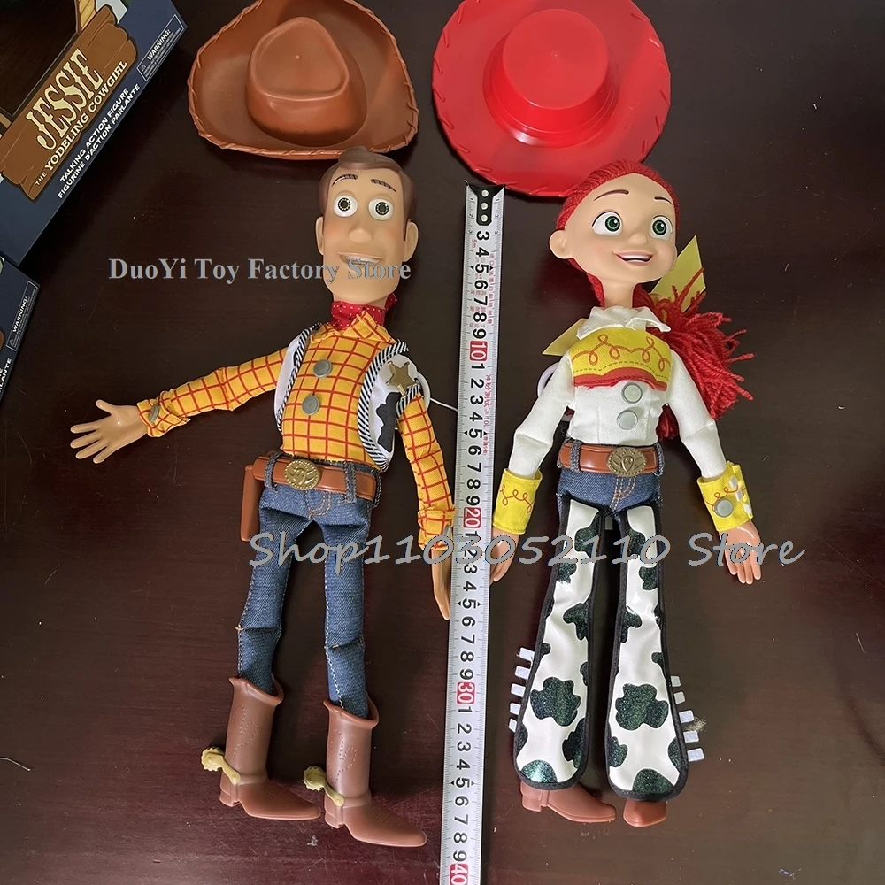 لعبة قصة 4 تالاندي وودي جيسي Actionfigur Sjungande Mjuk Somt Animefigur Dekoration Foddelsedagsmodell Presentleksaker هدية لطيفة