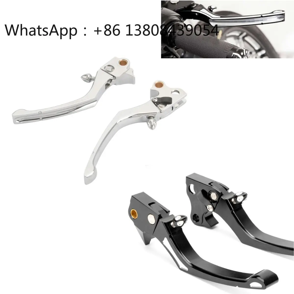 Aluminum Hand Controls for Harley 1996-2014 Softail Fat Boy  1996-2017 Dyna Fatbob Sportster XL1996-2003 Brake Clutch Lever