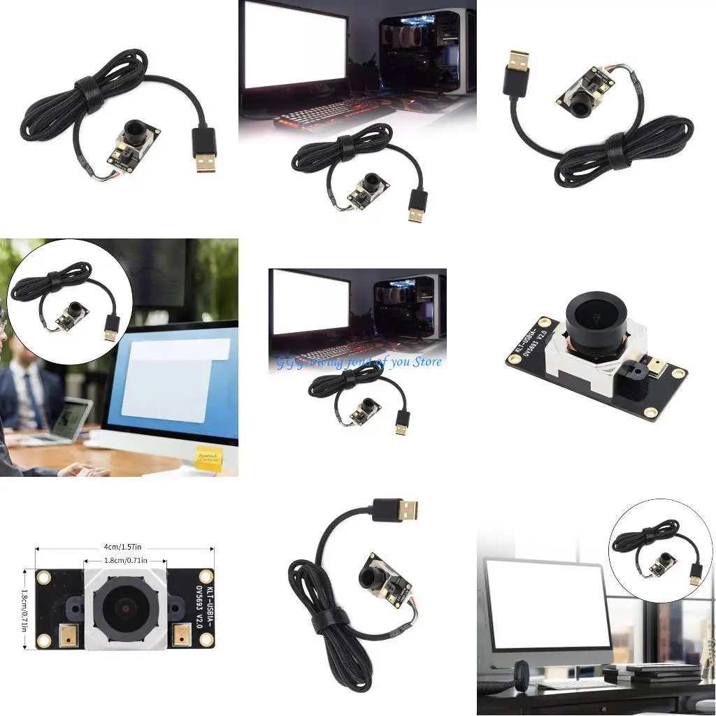 

H9EB OV5693 USB Camera Module 5MP 135° Wide View Autofocus 1080P 30hz