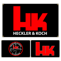 Heckler Koch Firearms Flag Banner 90x150cm 3X5 Ft  Jemony