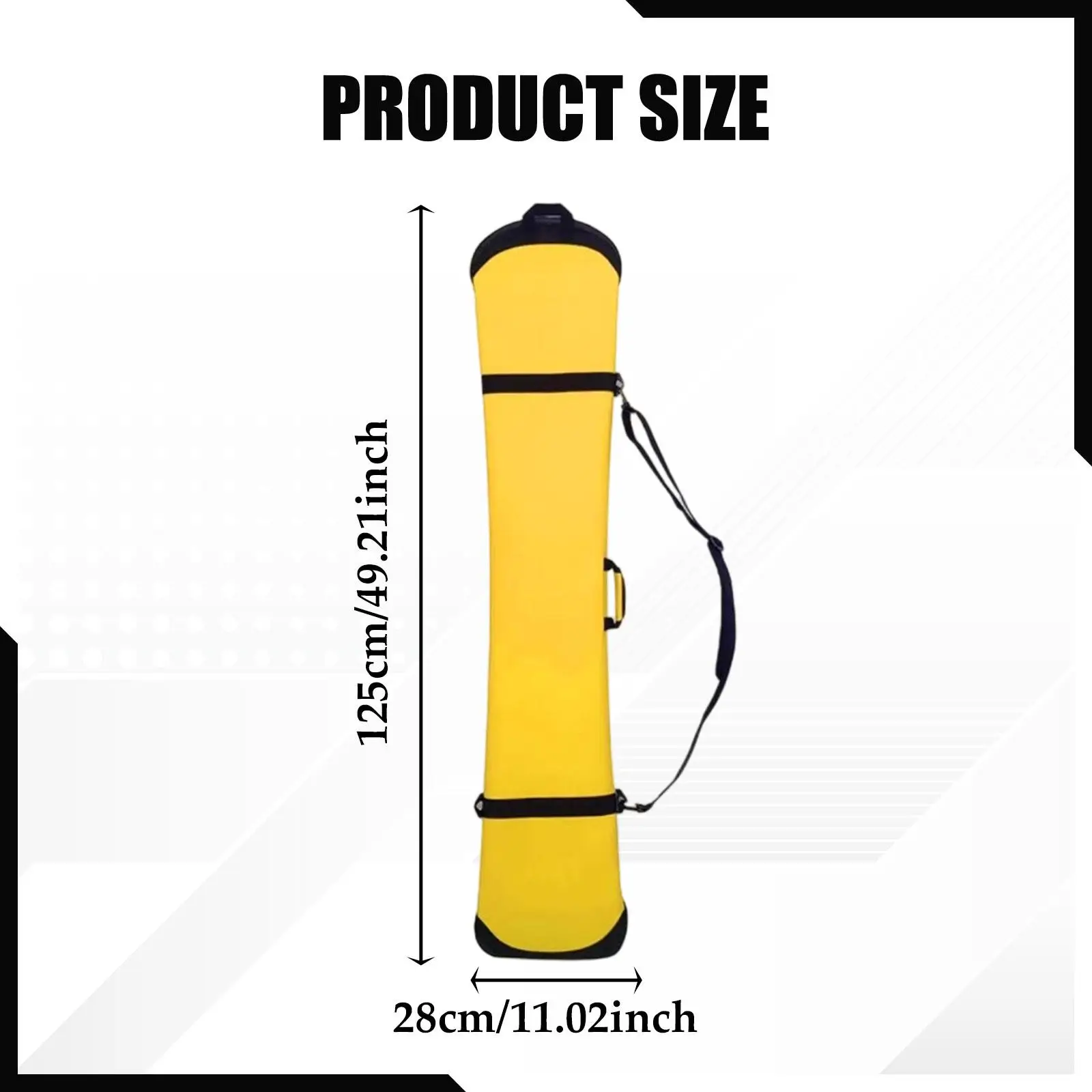 

Universal Snowboard Sleeve Waterproof Soft Cover Case for Skiing Gear Storage and Travel Bag