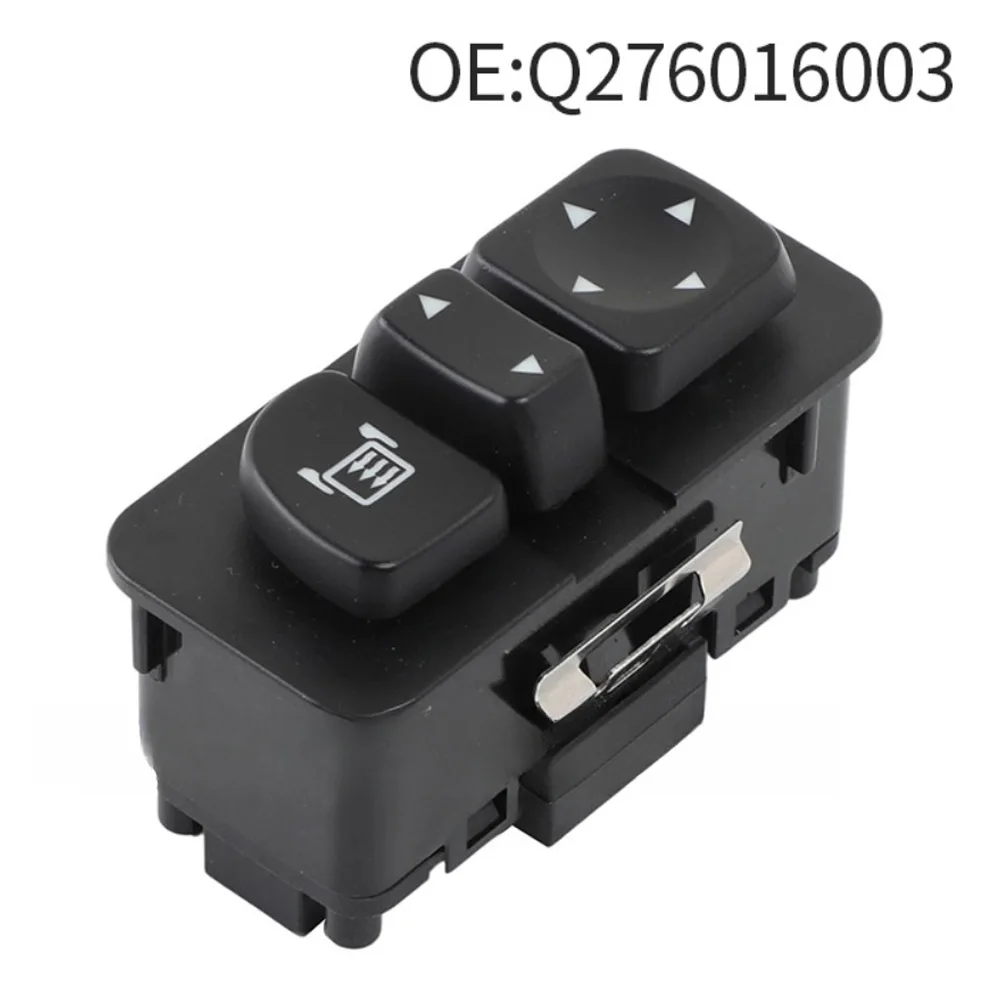 

Rearview Mirror Switch Replacement for Peterbilt Truck Q276016003 Interior Dashboard Control Mirror Adjustment