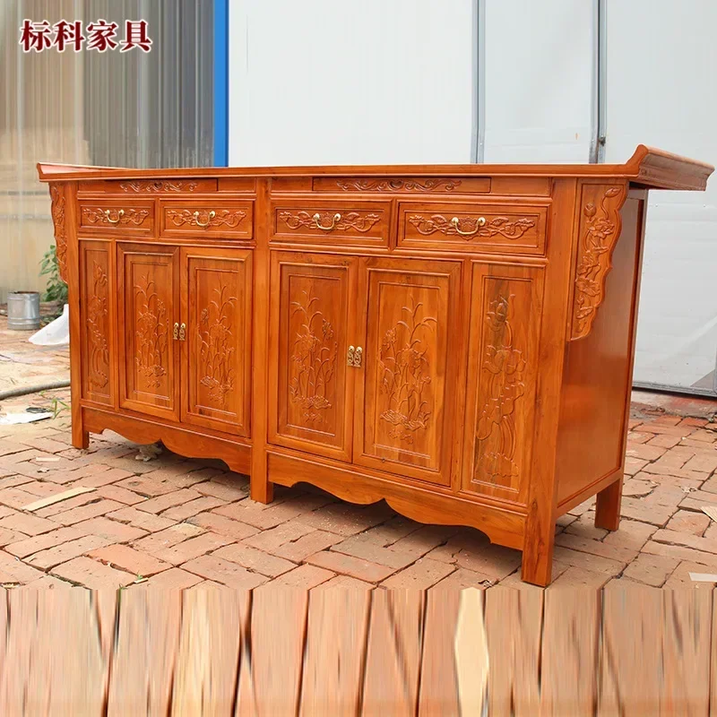 Elm Offering Table Buddhist Platform Home Modern Simple God Of Wealth Offering Tablen29