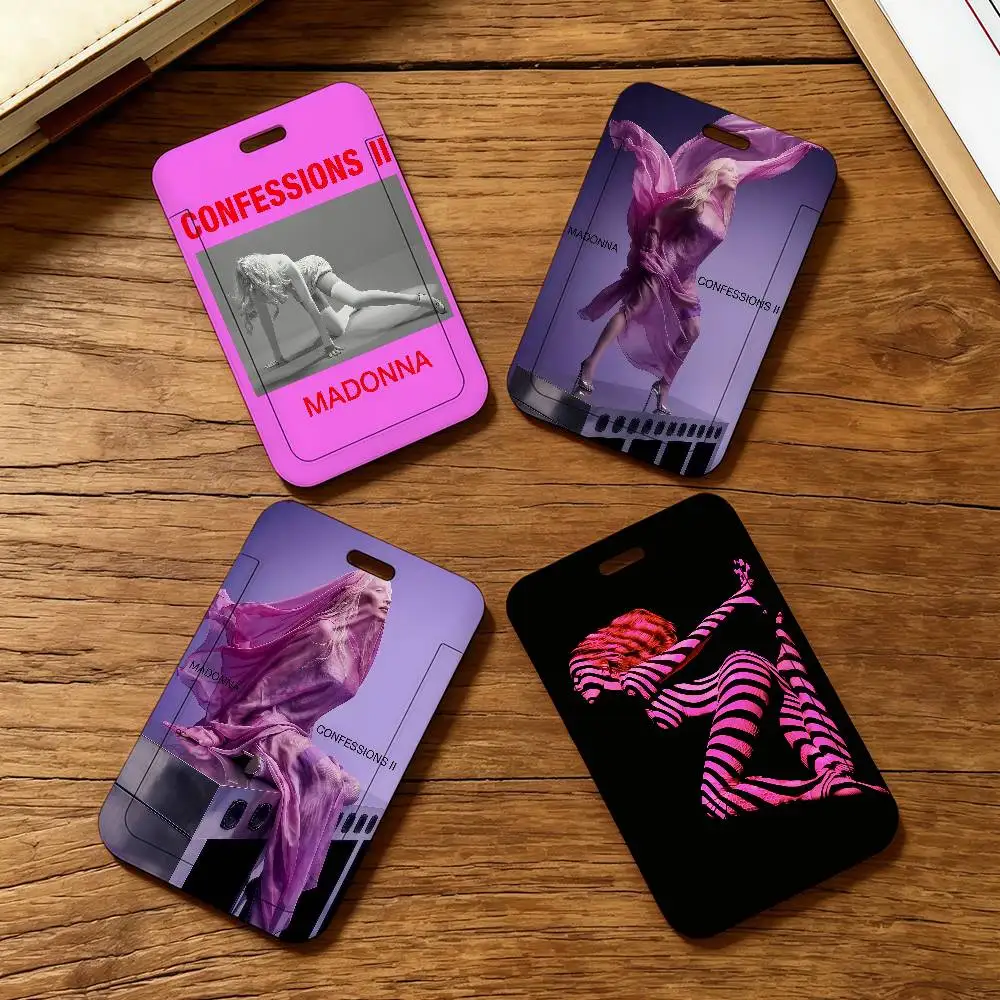M-Madonna Confessions II 2026 Card holders for ID cards student cards employee badges and protective cases