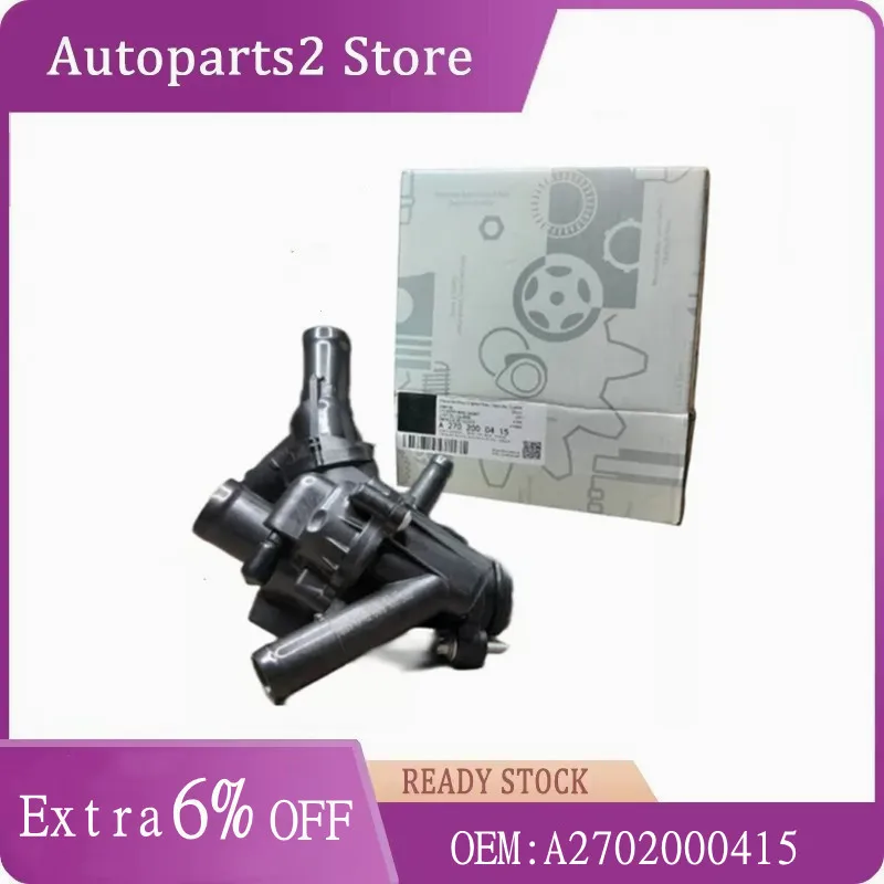 

2702000315 2702000415 2702000615 2702002200 A2702000615 A2702000315 Turbo Engine Thermostat For Mercedes Benz CLA250 CLA45 AMG