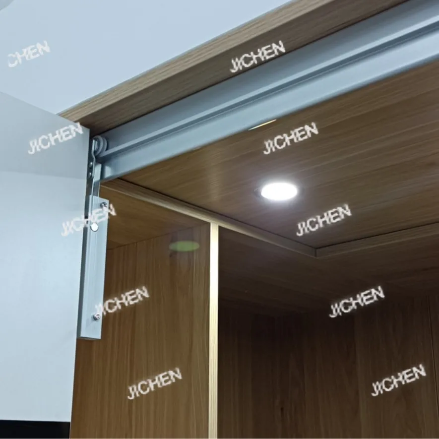 Go to bed and get off the wardrobe Unisex space saving half high bed up and down the bed with wardrobe storage ladder cabinet #4