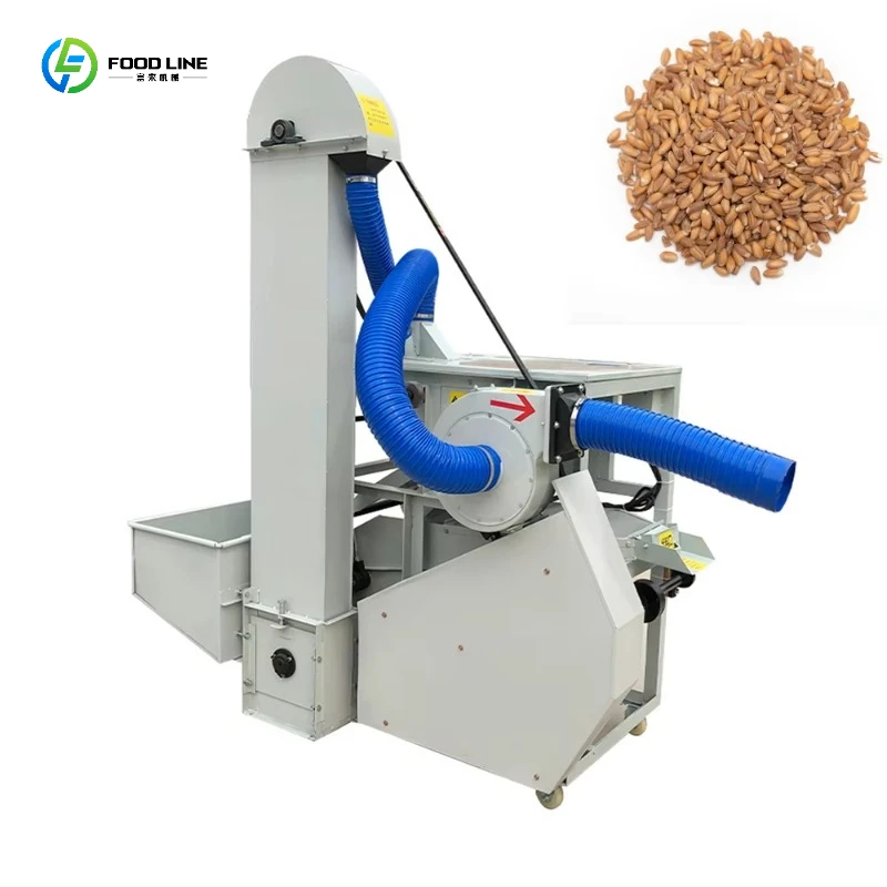 Automatic Wheat Cleaning Machine Grain Seeds Cleaning Machine Machine for Cleaning Beans Customized