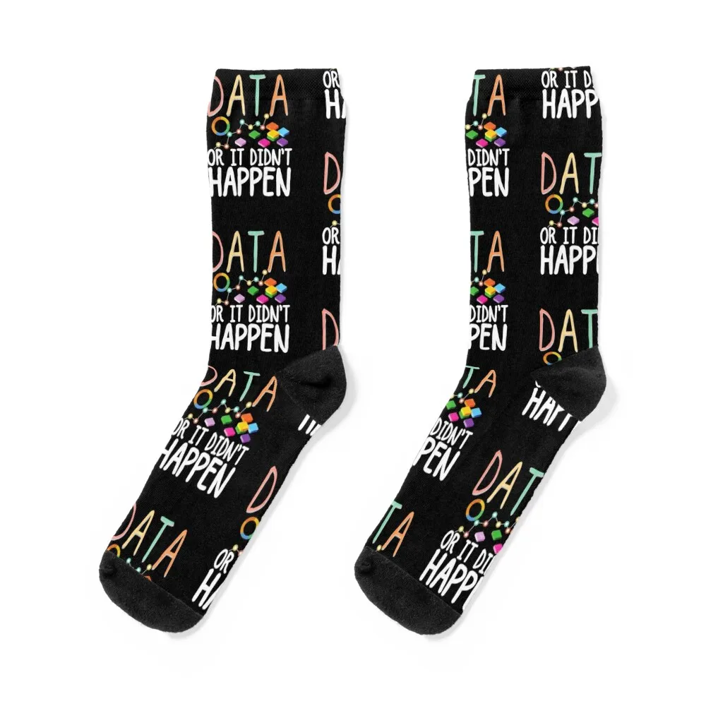 

Data Or It Didnt Happen Socks short luxe fashionable cartoon Socks Male Women's