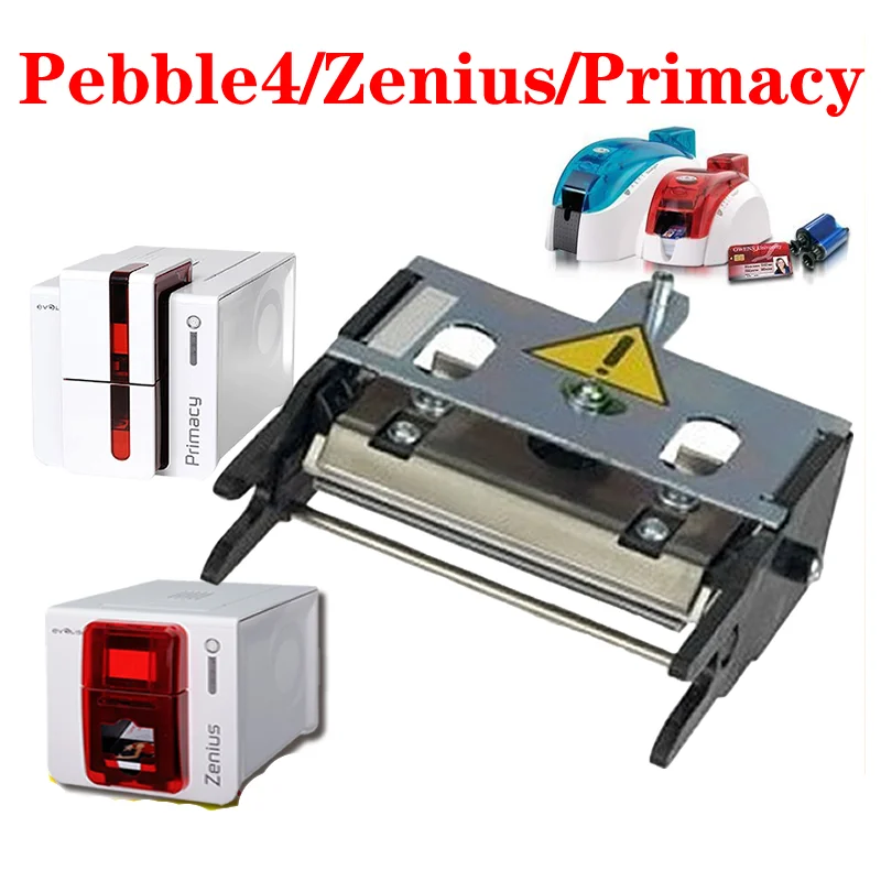 

Оригинальная печатающая головка для Evolis Pebble4 Dualy 3 S10084, термопринтер для идентификационных карт со штрих-кодом, оптоволоконные этикетки без кронштейна