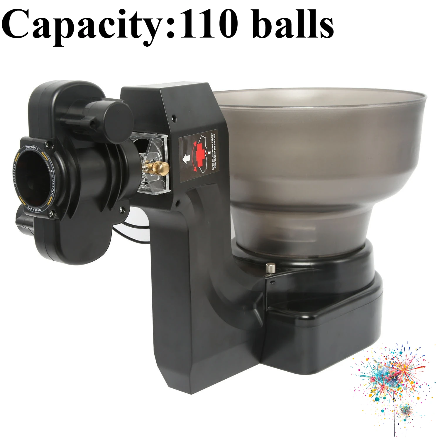 다중 회전 및 다중 드롭 포인트 가정용 자동 탁구대